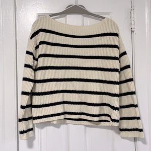 H&M striped sweater